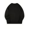 Men's Unisex Christmas Gingerbread for Man Snowflake Print Sweatshirt Casual Round Neck Sweater Winter Pullover For Xmas Parties (Male/Female)