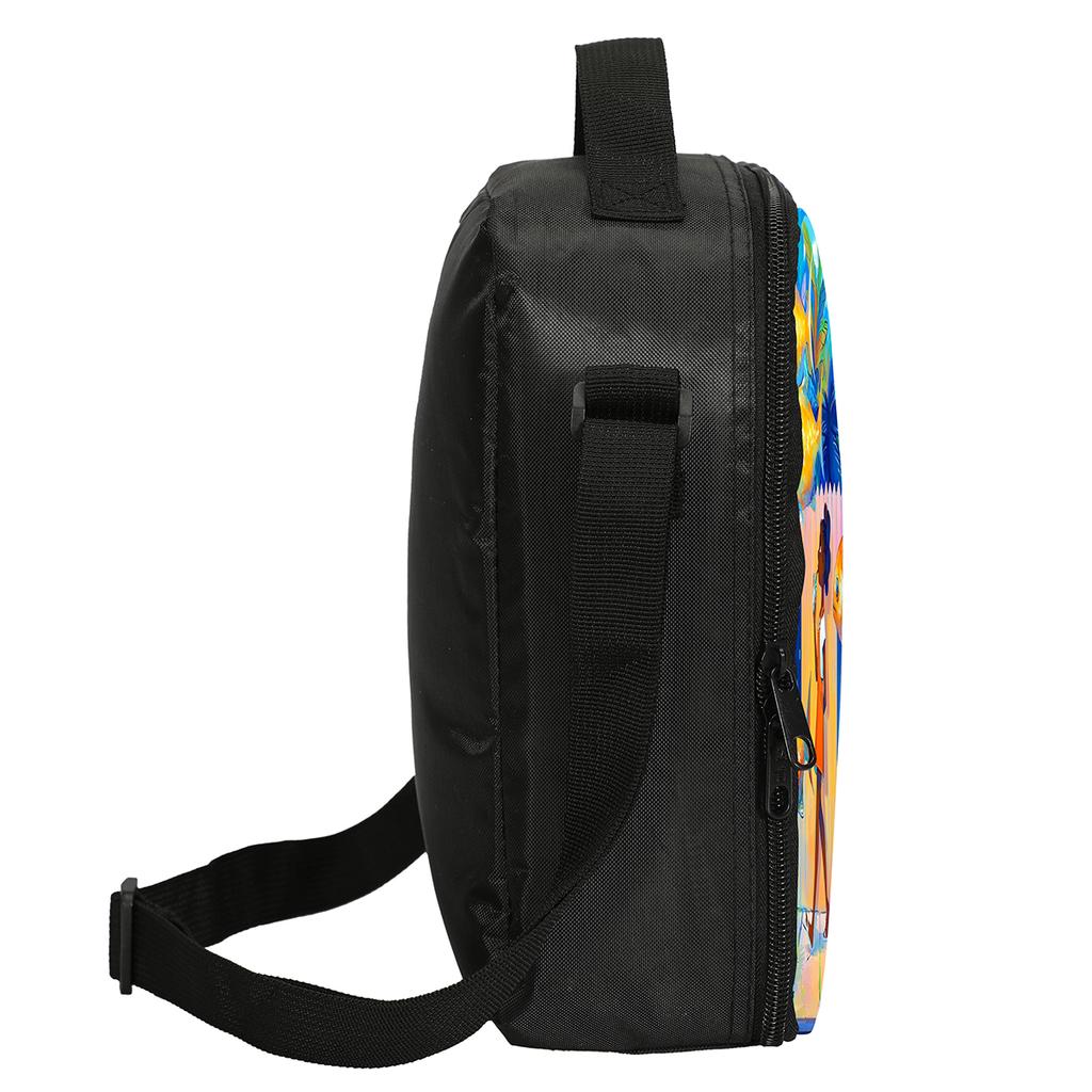 Borse Pranzo L-Lamin Yamal Sacchetti Conservazione Cibo Borsa Termica Stella del Calcio Contenitore Pranzo Isolato Borsa a Tote Anti-perdita Scatola Pranzo