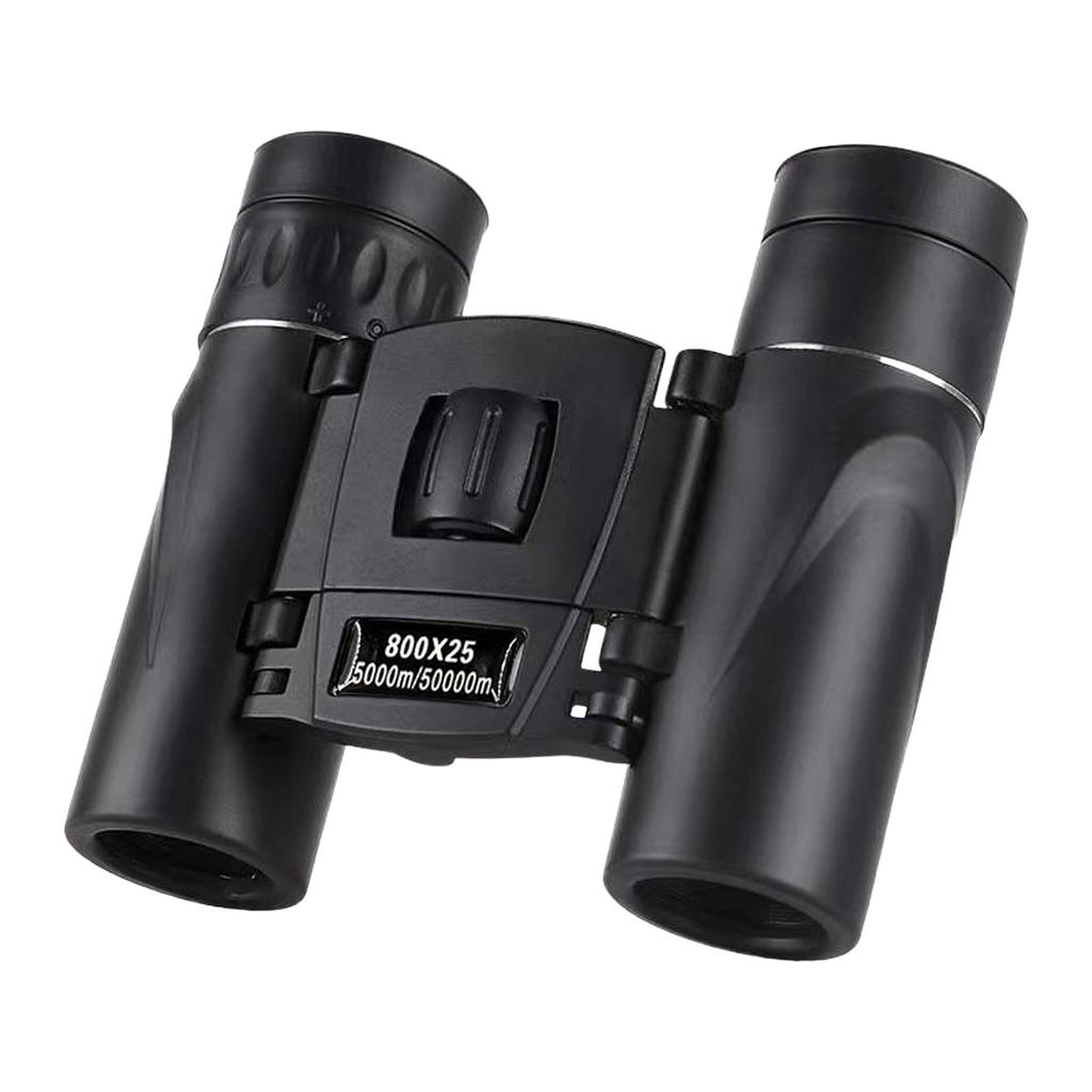 Mini High-power Binoculars Portable Outdoor HD Optical Glass Compact Folding Design for Travel Bird Watching Concerts