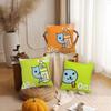 Cartoon Cute Q-Qoo-O Pillow Case Applicable Space For Guest Rooms Interiors Cars Office House Decoration
