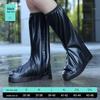 Unisex Non-Slip High-Top Waterproof Shoe Covers - Wear-Resistant, Splash-Proof, Ideal for Adults and Kids in Rainy Outdoor Conditions.