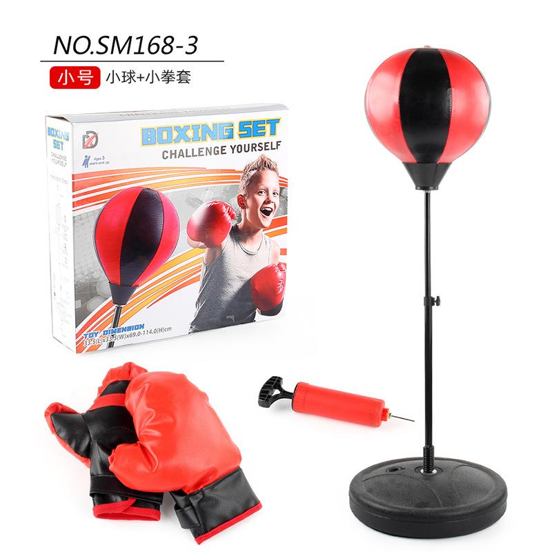 New Strange Toys 115Cm Standing Boxing Gloves Speed Ball Leisure Sports Adult Decompression Office Desktop