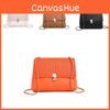 Large Capacity Trendy Woven Texture Crossbody Bag For Women In Versatile Black White Brown Orange