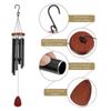 New Aluminum Metal Tubes Windchime 37 Inch Zen Atmosphere Aluminum Wind Chimes 6 Rods Large Wind Bell Garden