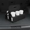 6 Container Beverage Carrier Sturdy Base Foldable Drink Tote Reusable Container Holder Leak-Resistant Transport for Parties