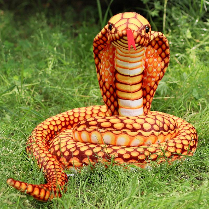 200/300CM New Simulation Cobra Snake Toy