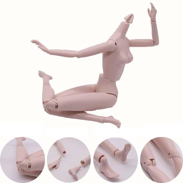 14/16 Joint Moveable Doll Body for Barbie Toy Doll Accessories Kids Toys U5B9HXL3309/by