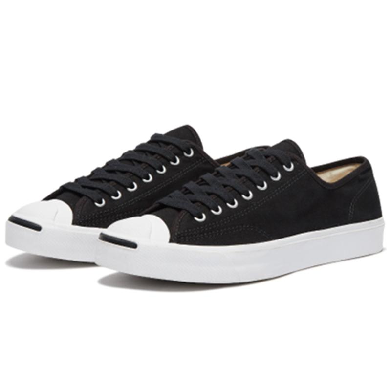 Converse Jack Purcell Smiles Low-top Canvas Shoes Unisex Black