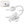 3 Colors Adjustable Reading Light Eye Protection Battery-Powered/USB Charging Book Light Portable Mini Book Night Light Travel