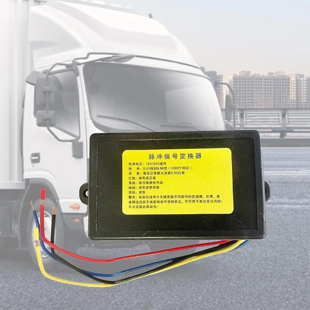 Odometer Speed Adjuster with Pulse Signal Conversion Speed Ratio Corrector for Automotive Longevity and Reliability