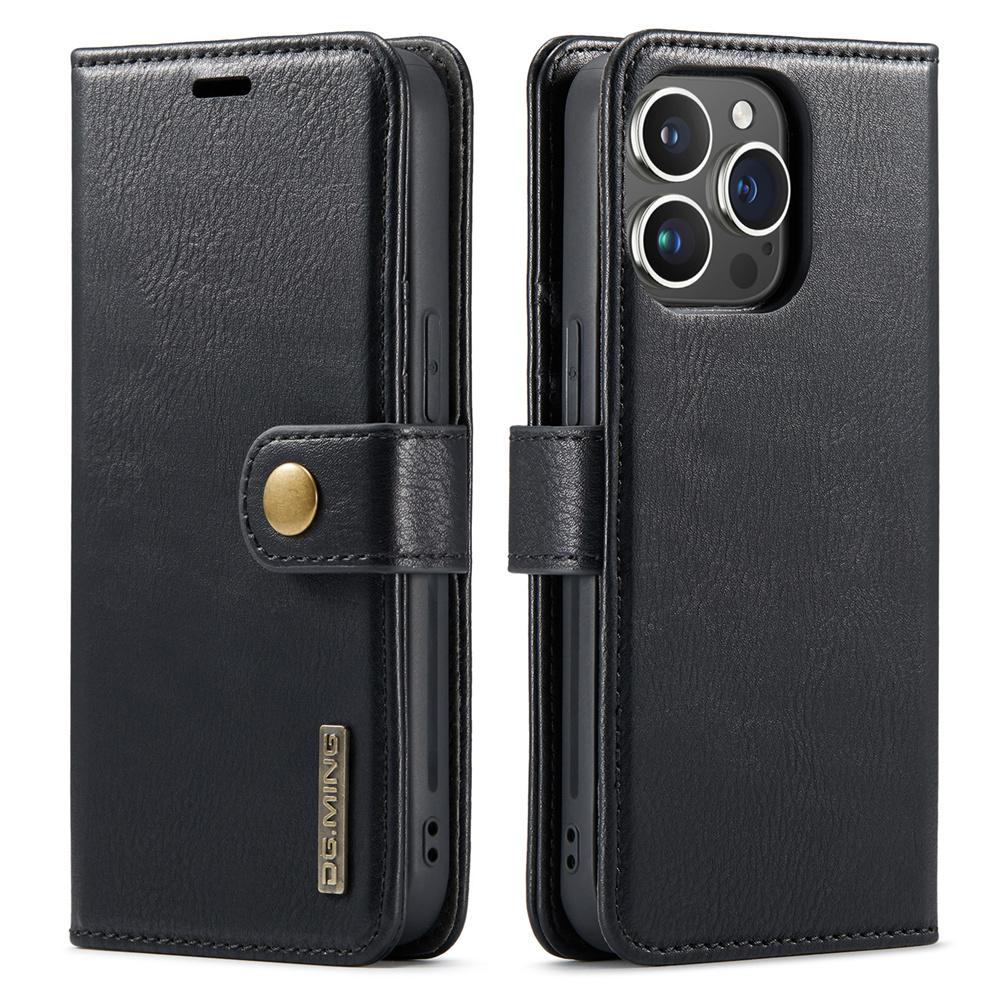 DG.MING Luxury 2 in 1 Detachable Wallet Case for iPhone 16 Pro Max XR XS 11 Pro 12 13 Mini 14 15 Plus 16E Magnetic Flip Cover