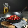 COOKER KING Hand-Cast Rust-Resistant Cast Iron Wok