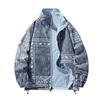 Men's Jacket Double-sided Men's Jacket Youth Casual Trend Loose Men's Stand-up Collar Coat