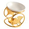 Elegant Essential Oil Burners Ceramic Incenses Burners Candle Holder for Bedroom Living Room or Bathroom Ambiances