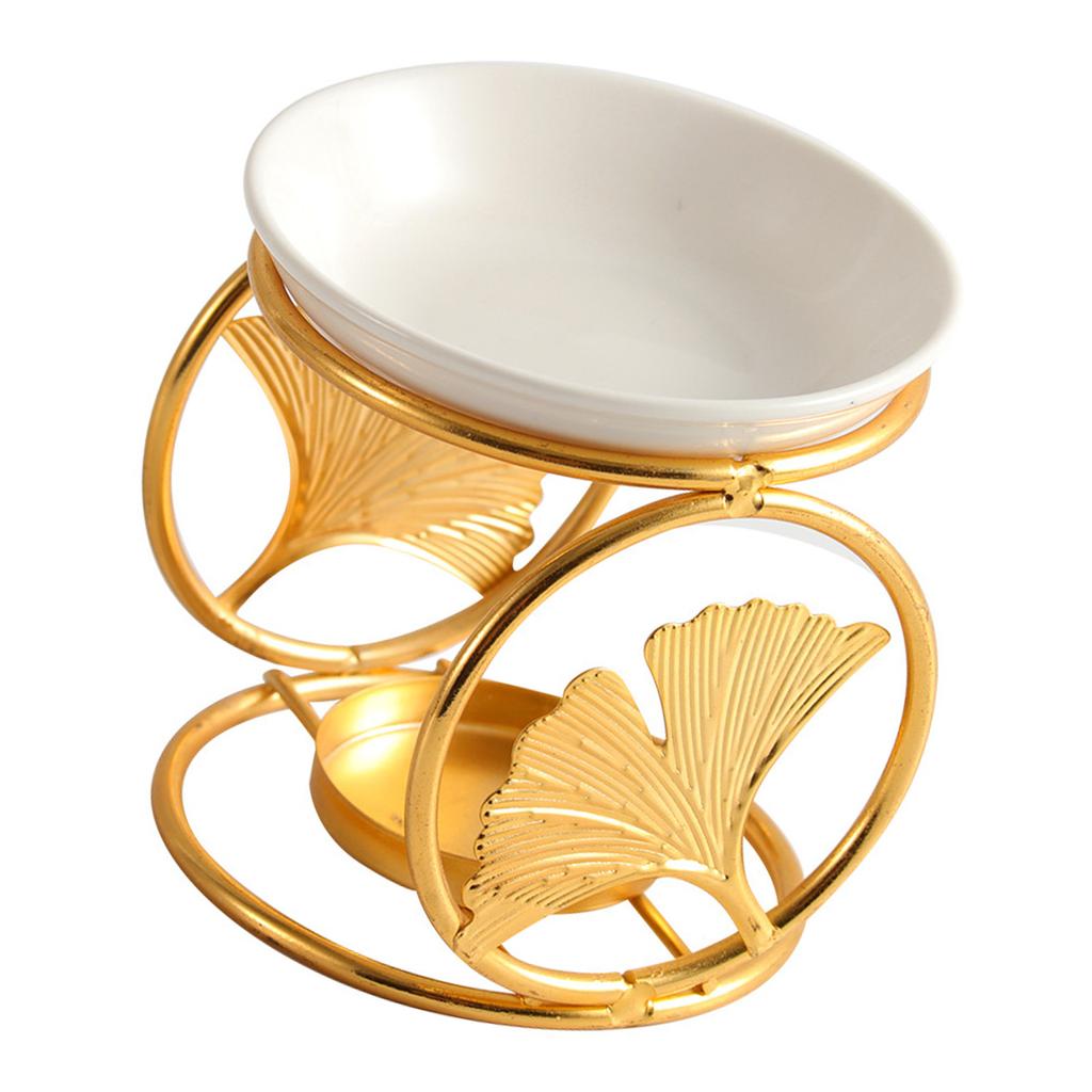 Elegant Essential Oil Burners Ceramic Incenses Burners Candle Holder for Bedroom Living Room or Bathroom Ambiances