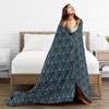 Bohemian pattern Flannel Blanket Winter Super Warm Throw Blanket for Students Bedroom Novelty Bedspread Sofa Bed Cover