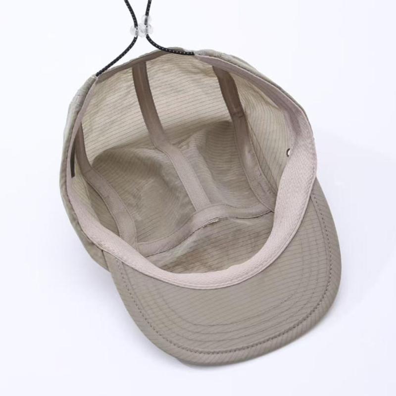 Unisex Quick-Dry Outdoor Sports Baseball Cap Breathable Versatile Cap For Hiking Running With Plain Design