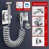 Toilet Spray Gun Set: Dual-Outlet Valve, Booster Water Gun, Feminine Wash
