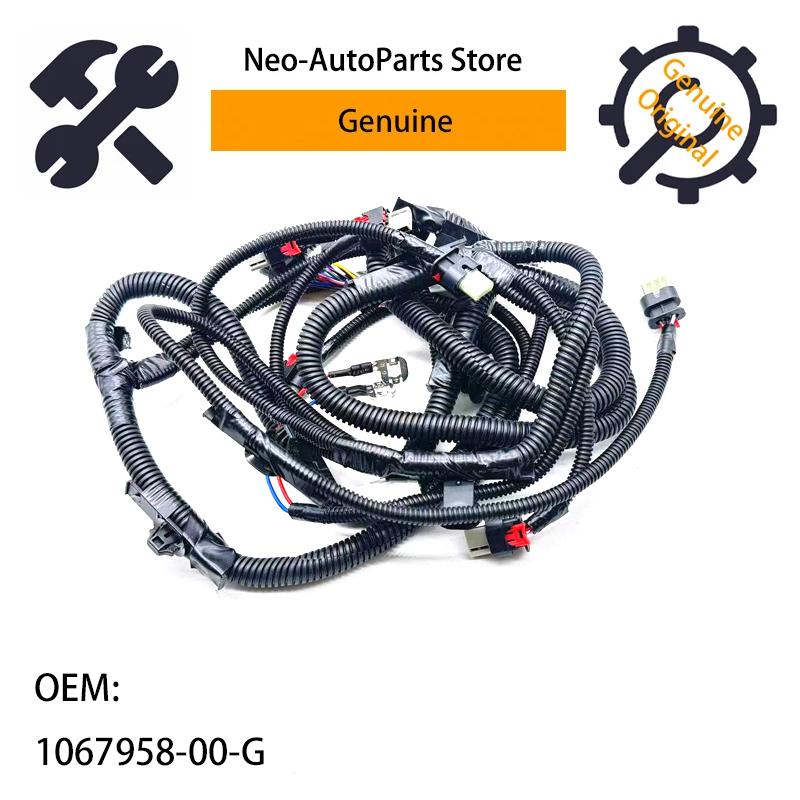 1067958-00-G Жгут проводов датчика парковки переднего бампера с разъемом для противотуманных фар, модернизация проводки противотуманных фар для Tesla Model 3 Y