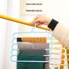 S-Shaped 5-Layer Multifunctional Pants & Scarf Hanger with Clips - No-Trace Storage Solution