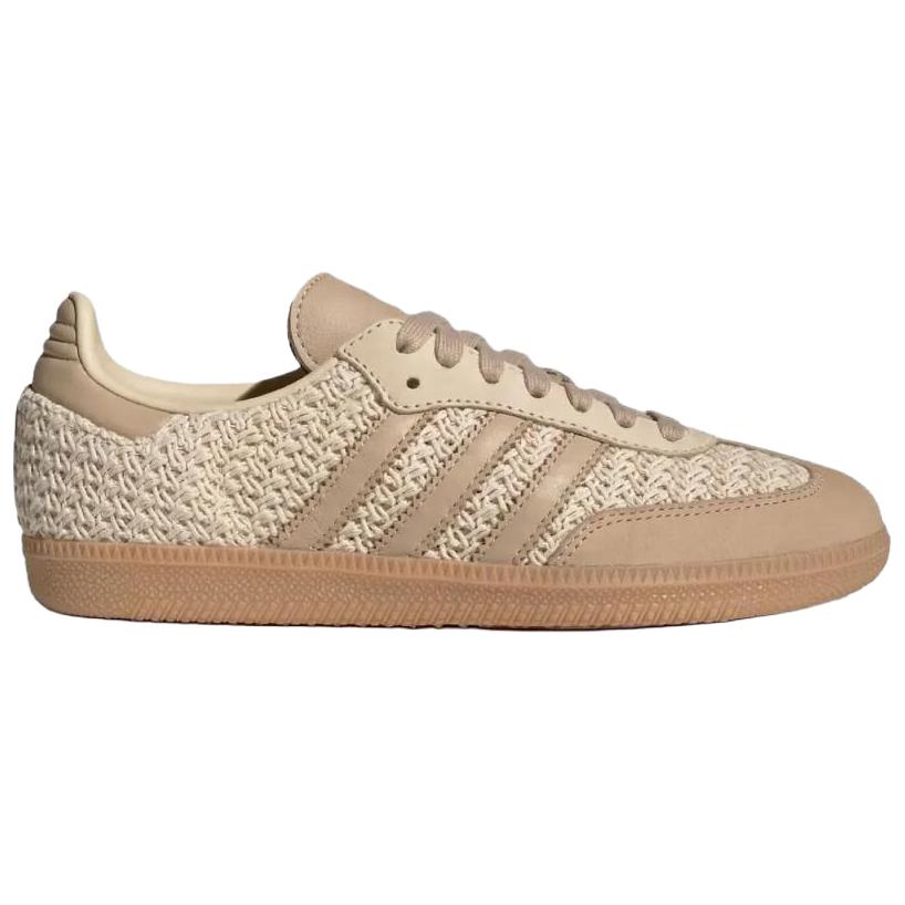 Adidas Samba OG Knit Pack - Sand Strata Women Sneakers Cream Magic-Beige Gum JR9446
