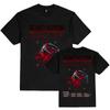 Maglietta Tour The Amity Affliction Stampa Album House of Cards Magliette Unisex Streetwear Cotone Estive Magliette da Uomo Top Stampati