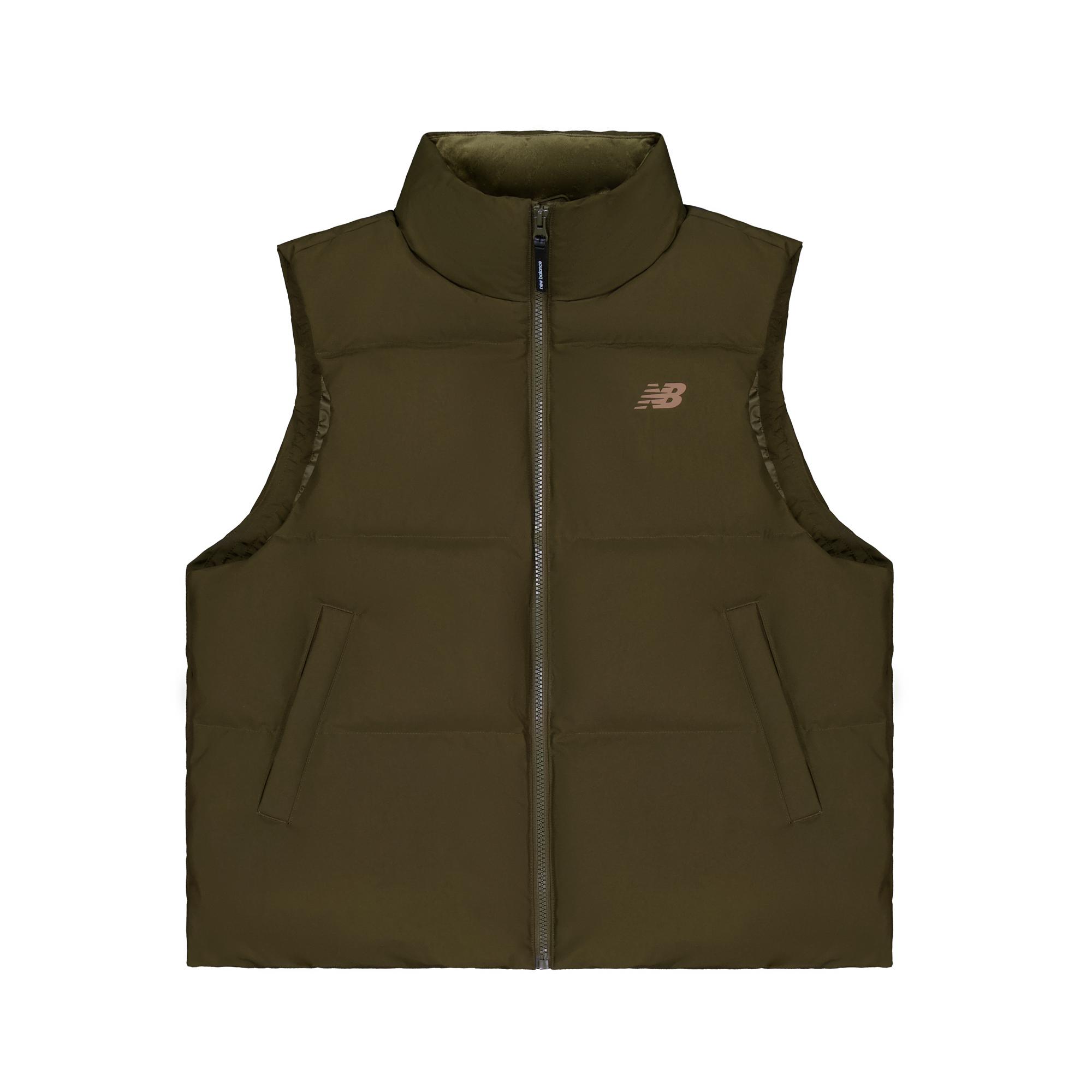 New Balance Down Vests Women s WDL Crew Neck Moderate Other AWV53365-WDL M