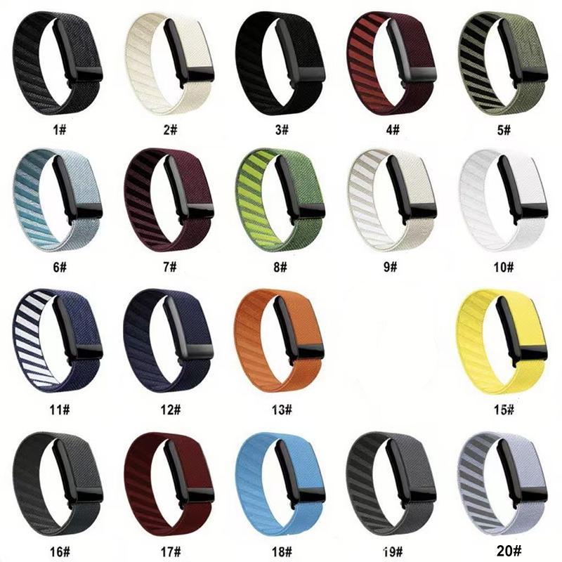 Nylon Braided Band for Whoop 5.0/MG Sport Wristband Replacement Stretchy Watch Bracelet Correa Elastic Wrist Strap for Whoop 4.0