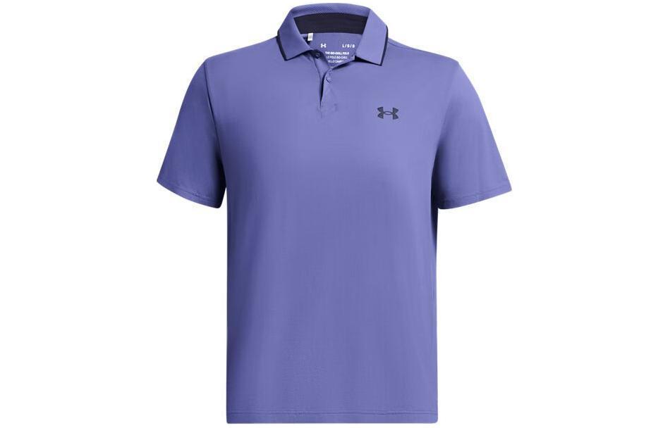 Under Armour Drive Chill Polo Shirt Men s Carbon Blue 1377364-561 XXL