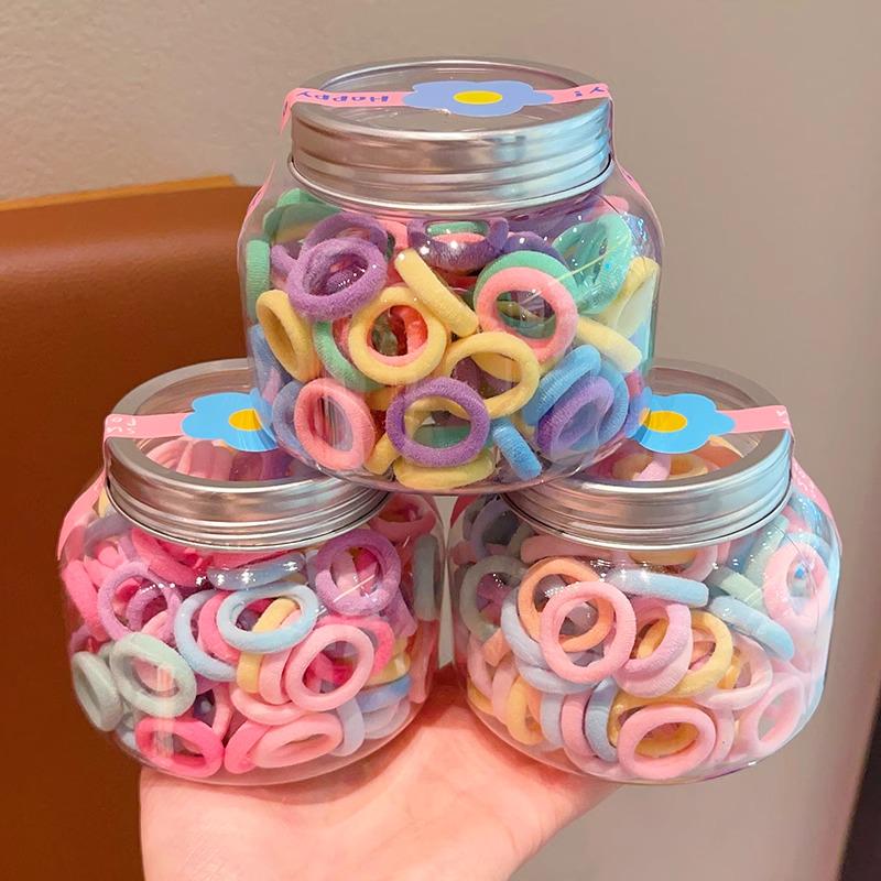 Fashionable Hair Ties for Girls - Small Size Rubber Bands and Hair Accessories