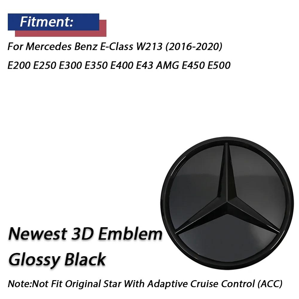 Hot Car Sticker Fit For Mercedes Benz E-Class W213 2016-2020 E200 E250 E300 E350 E400 E43 AMG E450 E500 Newest 3D Emblem Accesso