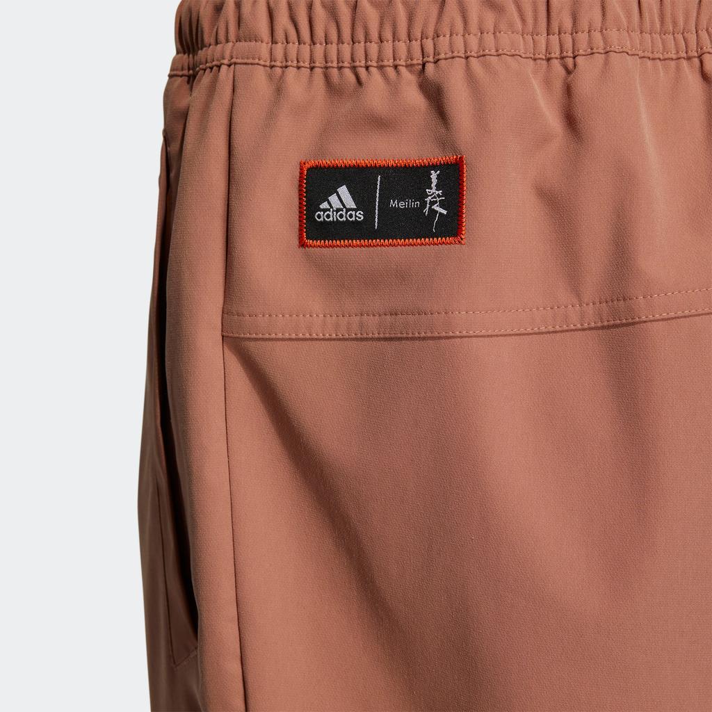 Adidas CNY Solid Color Multi-Pocket Joggers Men Bottoms Rock-Heather HZ3030
