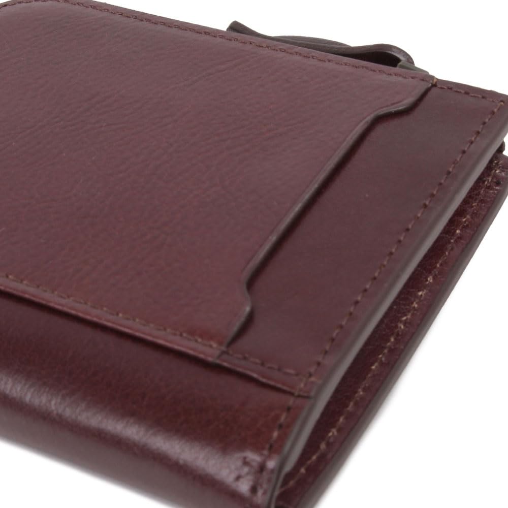 Italian Leather Wallet AX9103 Chocolate [Avirex] L-shaped (43)