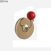 Golden Bending Hook Clothing Hat Hooks Wall-mounted Storage Hanging Hooks Colorful Wall Storage Holder Decorative Shelves