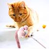 Teaser Wand Toy Stick Feather Interactive Play Funny Pet Supply