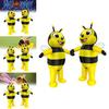 Festive Inflatable Bee Suit Made From Polyester For Themed Parties And Outdoor Celebrations