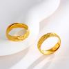 Open Ring Men's Flash Sand Car Flower Craft Adjustable Ring Fashion Jewelry Women