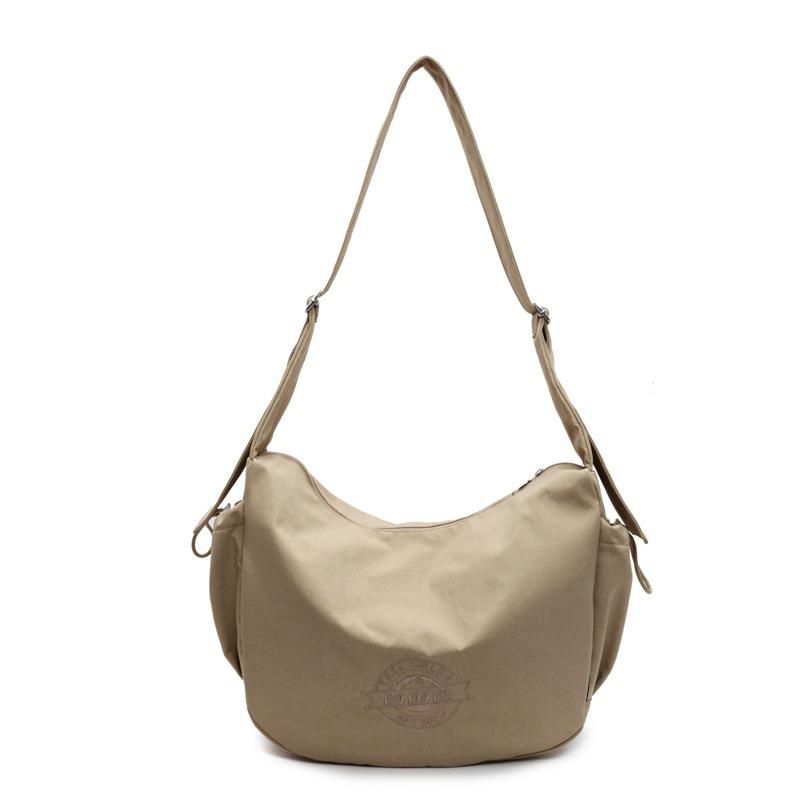Casual Large Capacity Canvas Bag Fashion Commuter Shoulder Crossbody Bag Tote Bag Women's Bag