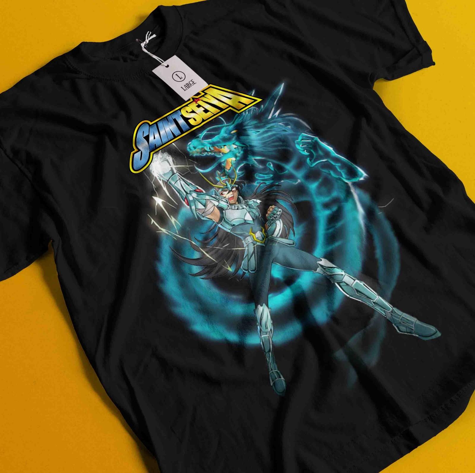 Saint Seiya Pegasus T-Shirt Mens Womens Tees Top knights Of the Zodiac Anime Manga Graphic Tee Unisex S