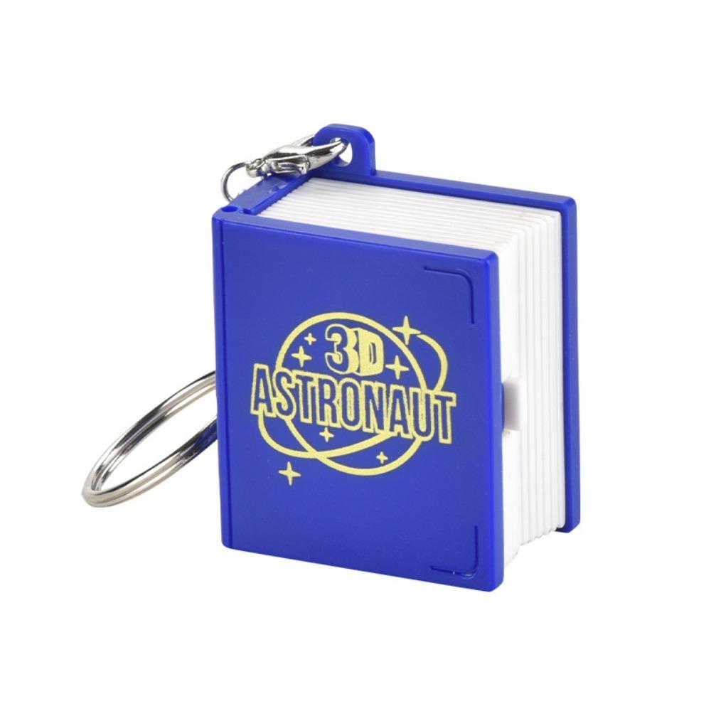 

World 3D Book Keychain Novelty Design Bomb Explosion Book Magic Book Keychain Birthday Gift Style B