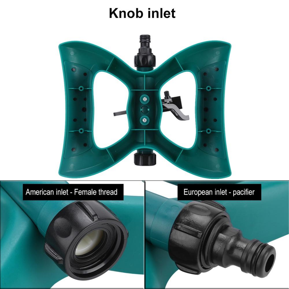 ABS Water Sprinkler 360 Degree Irrigation Sprinkler Rotating Irrigation Sprinkler  Garden Watering