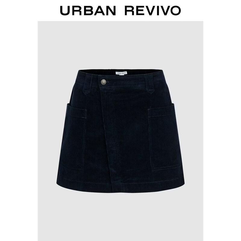 UR Women s Corduroy Workwear Mini Skirt L