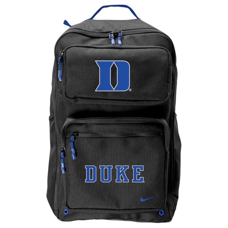 Nike Duke Blue Devils Collaboration Logo Backpack Unisex Black Casual HM5076-010