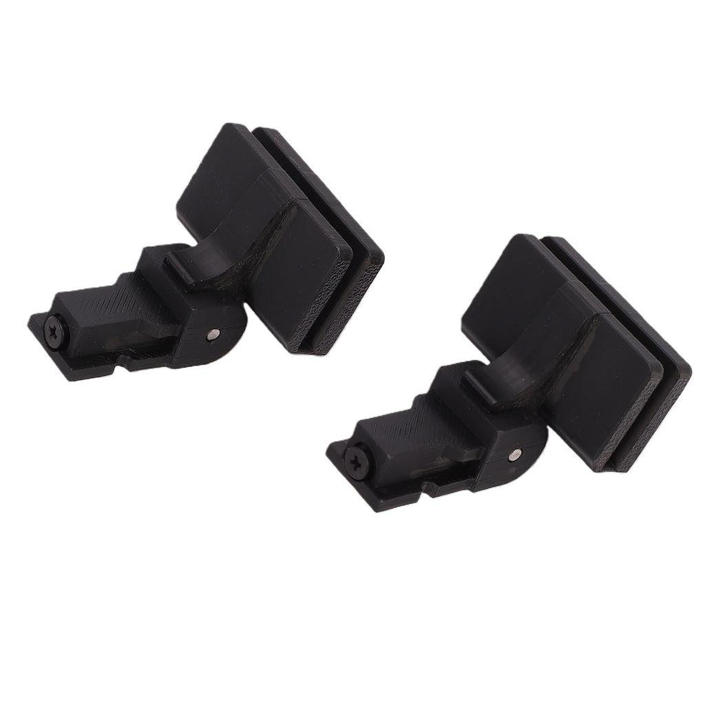 2 Stück Staubschutz-Scharnier Ersatz für Keenwood KD 291R Plattenspieler ABS Plattenspieler Staubschutz-Scharnier Plattenspieler Teile