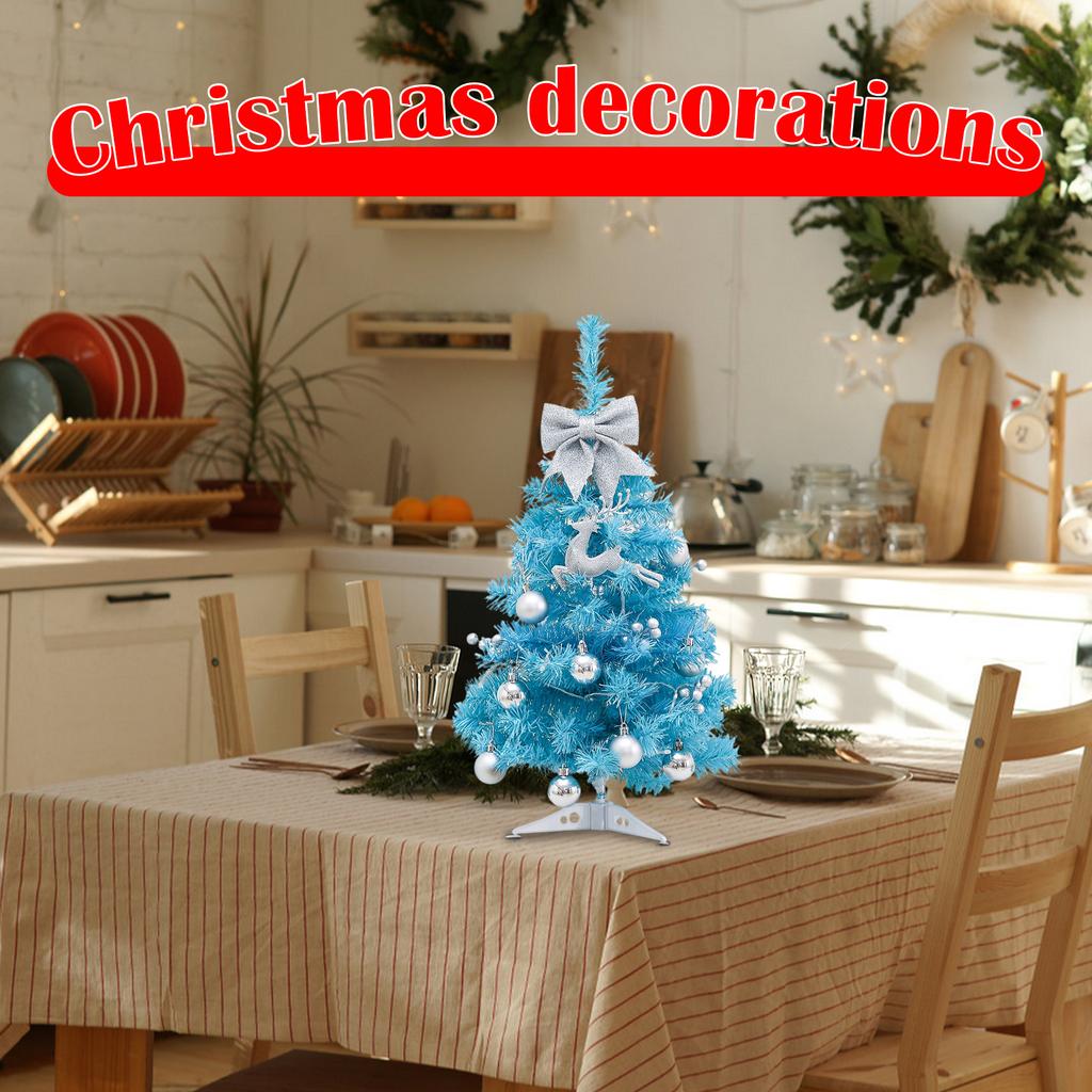 45cm Blue Luminous Christmas Tree Christmas Decoration