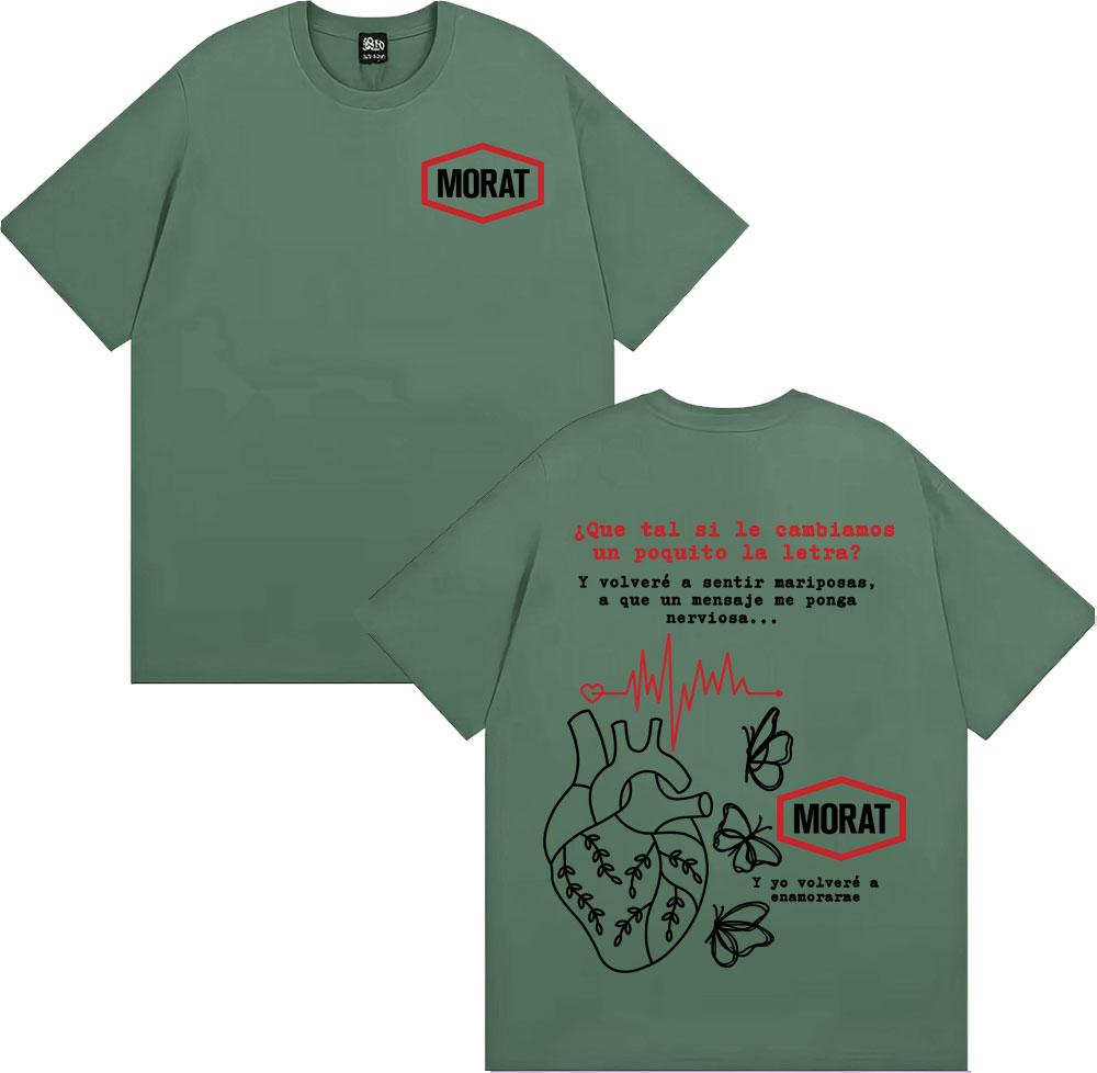 

Rock Band Morat Asuntos Pendientes Tour Tshirt Men Women Harajuku Hip Hop Punk Street T Shirts Cotton Comfort Oversized T Shirt 3XL