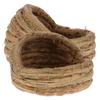 2pcs Straw-woven Breeding Nests egg-laying Nests Small Chicken Laying Nest Small Animal Bird Sleeping House Chicken Coop