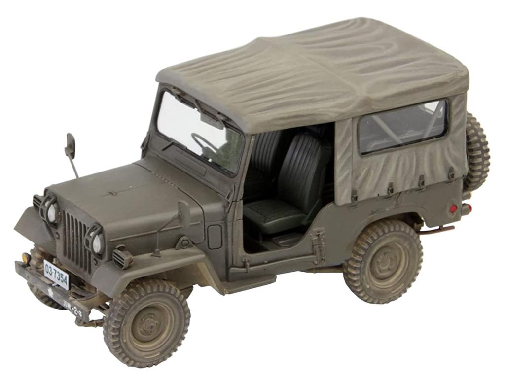 Fine Mold Japanese Army Type 73 Light Truck Canvas Top Plastic Model FM34 1/35