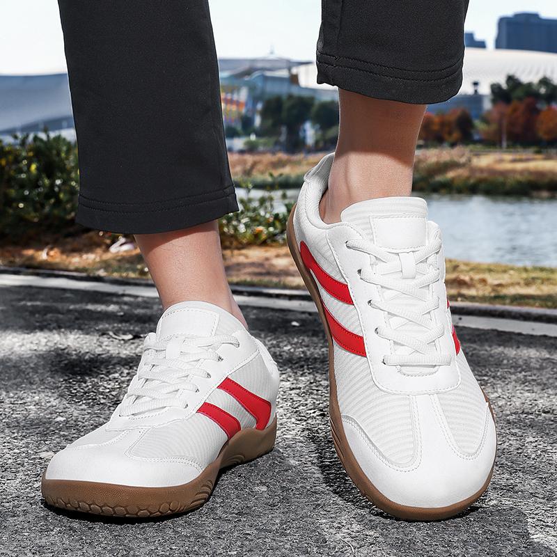 Men Barefoot Casual Flats Black Wide Head Driving Shoes White Sneakers Grey Walking Sport Shoes Large Size
