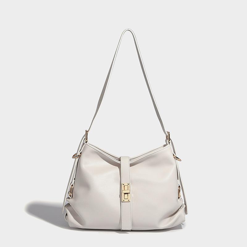 Niche High-End Large Capacity Tote 2024 Summer New Fashion Commuter Casual Bag Single Shoulder Crossbody Women's Bag